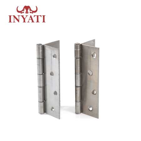 Hinge Butt 100x75mm Brass Plated 2pc Inyati
